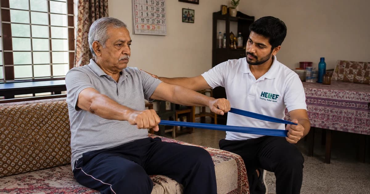 Home physiotherapy vs clinic physiotherapy in Bangalore