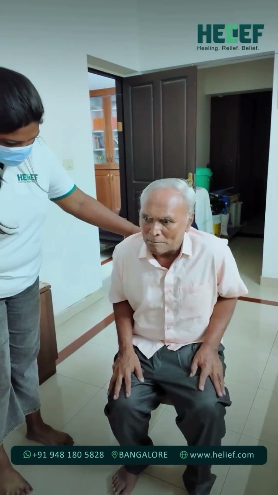 Home physiotherapy for Parkinson's patients