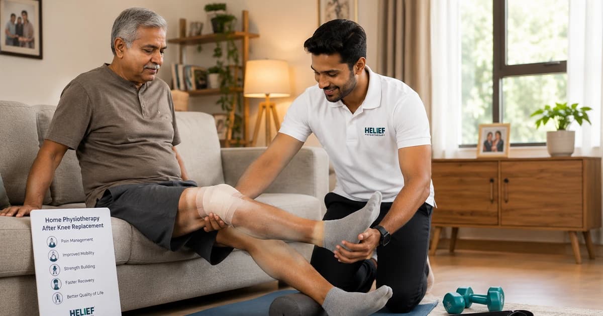 Home Physiotherapy After Knee Replacement: A Week-by-Week Recovery Guide